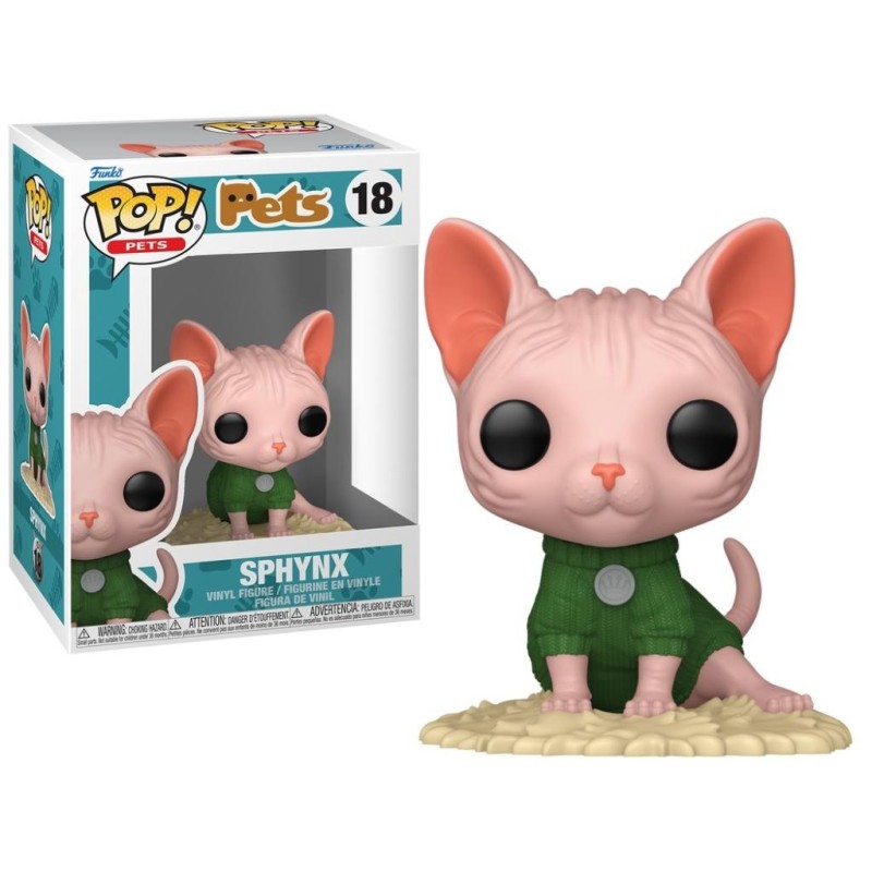 PETS - POP Pets N° 18 - Sphinx Cat 