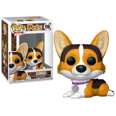 PETS - POP Pets N° 16 - Corgi 