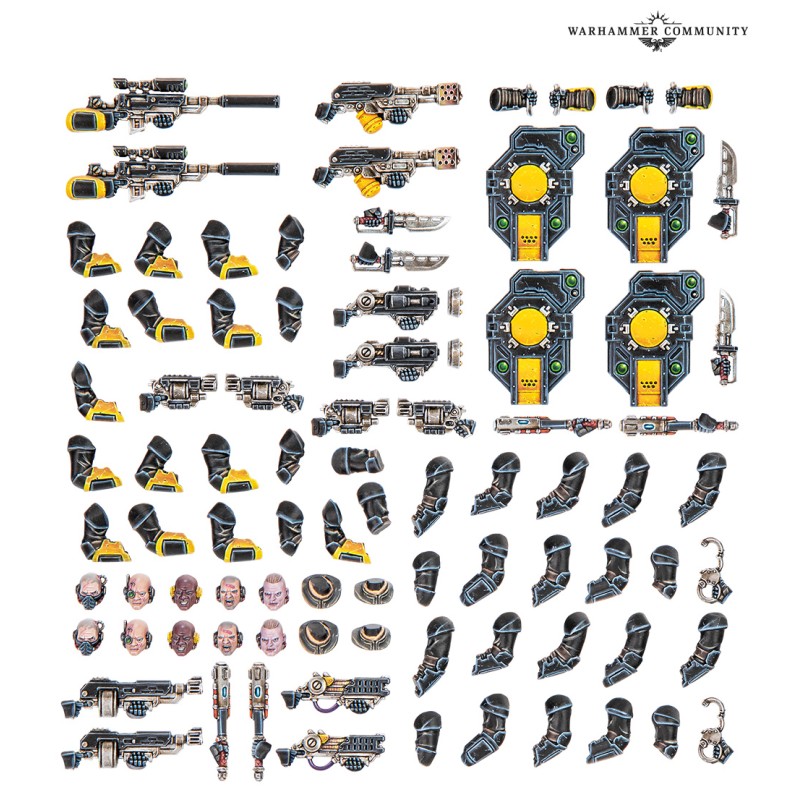 NECROMUNDA: ENFORCER WEAPONS et UPGRADES