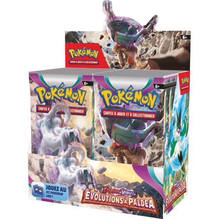 Evolution à Paldea - Pokémon EV02 : Display scéllé