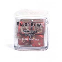 BLOOD BOWL KHORNE TEAM DICE
