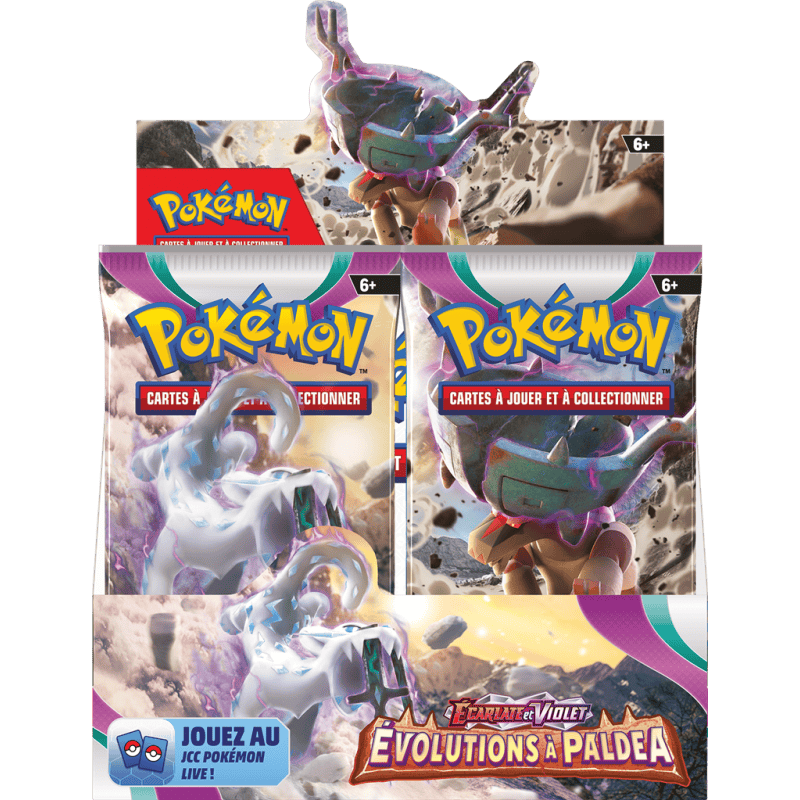 Pokémon EV02 : Booster (Display) À paraître 5...