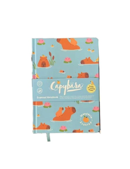 KAWAII - Capybara - Notebook Parfumé Premium Format A5 