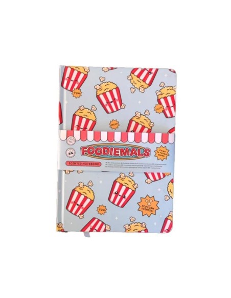 KAWAII - Popcorn - Notebook Parfumé Premium Format A5 