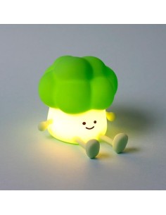 KAWAII - Broccoli - Lampe Rechargeable & Support Téléphone 11cm 