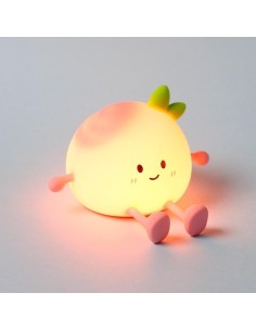 KAWAII - Pêche - Lampe Rechargeable & Support Téléphone 12cm 