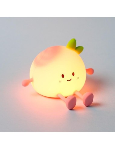 KAWAII - Pêche - Lampe Rechargeable & Support Téléphone 12cm 