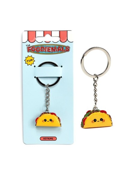 KAWAII - Frida le Taco - Porte-clés 3D en PVC 
