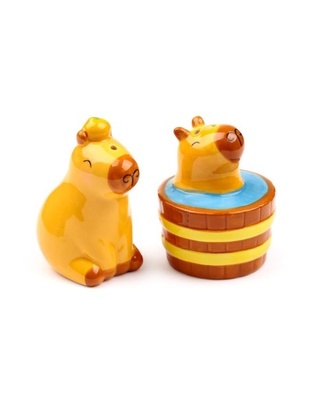 KAWAII - Duke le Capybara - Set Salière et Poivrière 