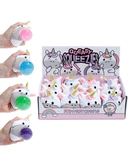 KAWAII - Licorne - Balle 'Squeezies' Anti-Stress 