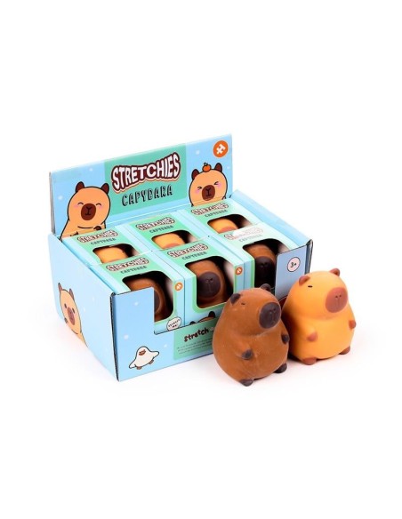 KAWAII - Capybara - Figurine 'Stretchies' Anti-Stress 