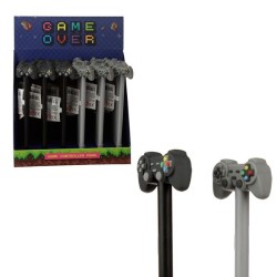 GAME OVER - Stylo à Gel Effaçable (Display de 36pcs) 