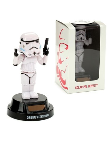 STAR WARS - Stormtrooper Signe Peace - Figurine Solaire 13cm 