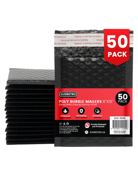 EVORETRO - Bubble Mailers for Cards 50pc 