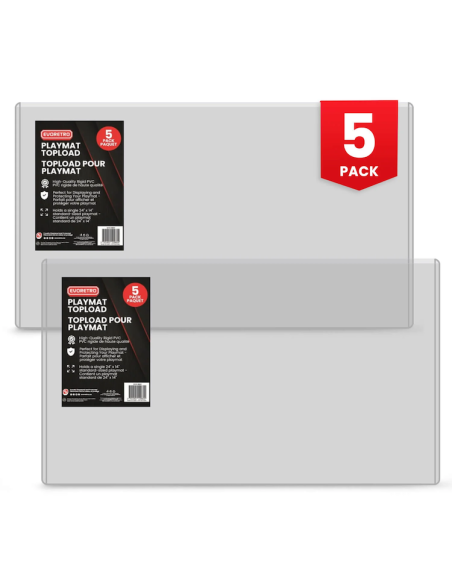 EVORETRO -  Topload Holder For Playmat 5pc 