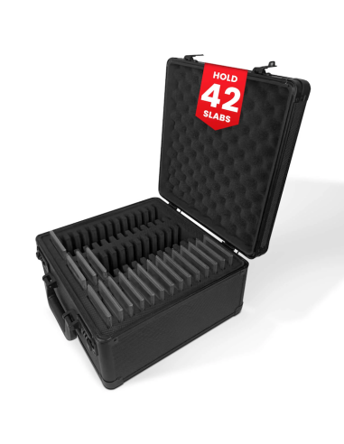EVORETRO -  Graded Card Storage Individual for 42 Cards Black 