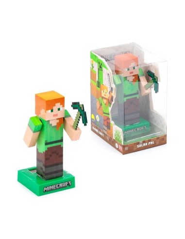 MINECRAFT - Alex - Figurine Solaire 12,5cm 