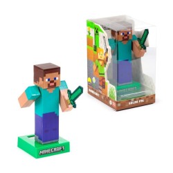 MINECRAFT - Steeve - Figurine Solaire 12,5cm 