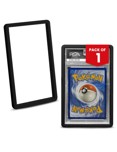EVORETRO - Black Bumber For PSA Graded Card 1pc 