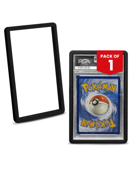 EVORETRO - Black Bumber For PSA Graded Card 1pc 