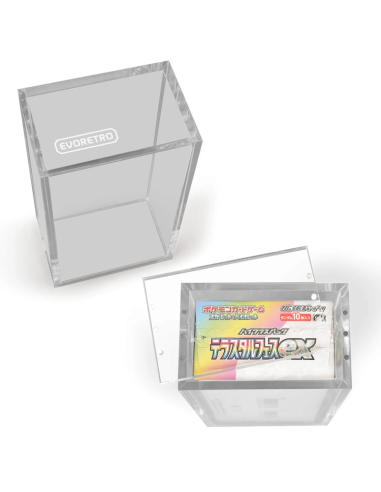 EVORETRO - Acrylic Case For Small Display Pokemon Japanese 1pc 