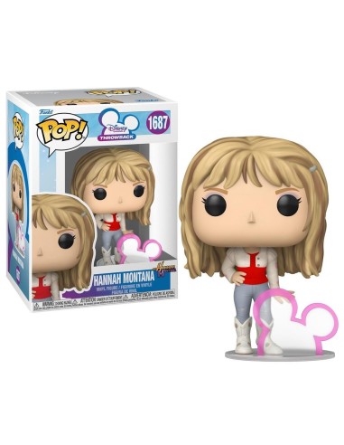 HANNAH MONTANA - POP Disney N° 1687 - Hannah avec Disney Icon 