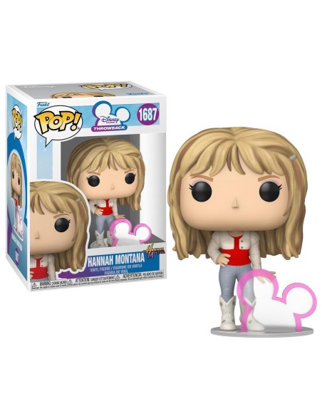 HANNAH MONTANA - POP Disney N° 1687 - Hannah avec Disney Icon 