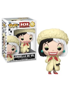 101 DALMATIENS - POP Disney N° 1663 - Cruella d'Enfer avec Chase 