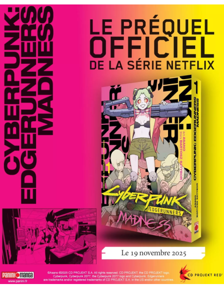 CYBERPUNK EDGERUNNER MADNESS - Tome 1 (Manga) 