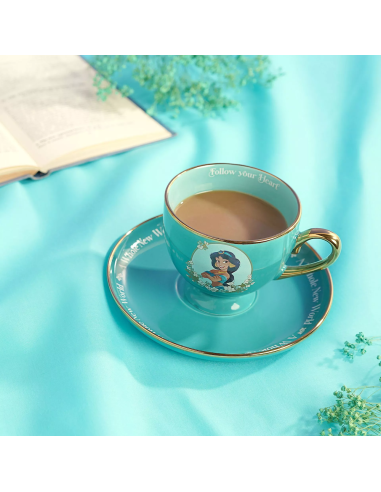 DISNEY PRINCESSES - Jasmine - Tasse + sous Tasse 200ml 