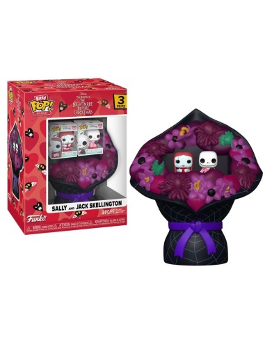 TNBC VALENTINES - Jack & Sally - Bitty Pop Bouquet 