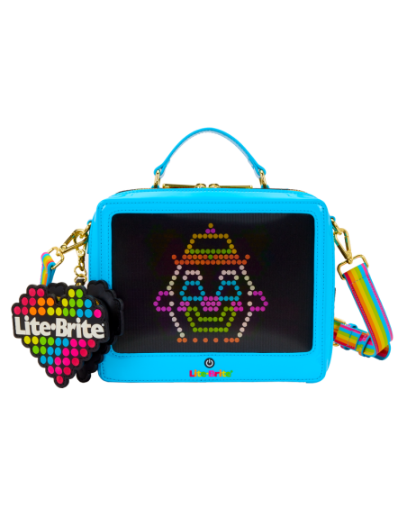 HASBRO - Lite Brite - Sac bandoulière Loungefly 
