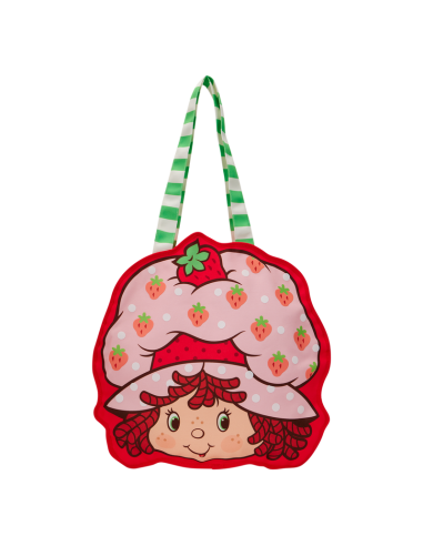 CHARLOTTE AUX FRAISES - Oversize Canvas Tote Bag LoungeFly 