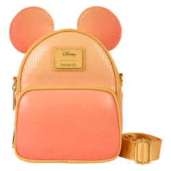 DISNEY - Mickey "Glitter" - Sac bandoulière Convertible Loungefly 