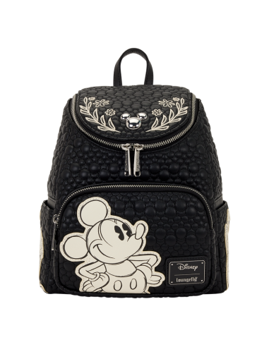 DISNEY - Mickey & Amis "Sketched" - Mini Sac à Dos LoungeFly 