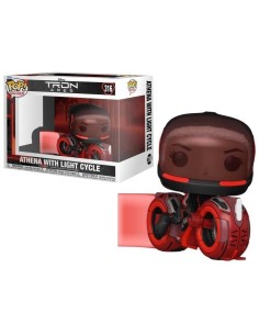 TRON ARES - POP Ride N° 316 - Athena with light cycle 