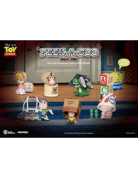 TOY STORY - Peek-a-Boo Series - Set 6 Figurine 8 cm 