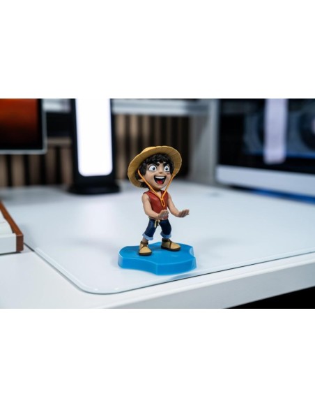 ONE PIECE NETFLIX - Luffy - Support Manette & Portable 'Holdem' - 11cm 