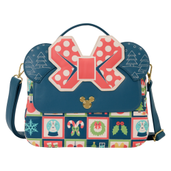 DISNEY - Mickey & Minnie "Holiday" - Sac bandoulière Loungefly 