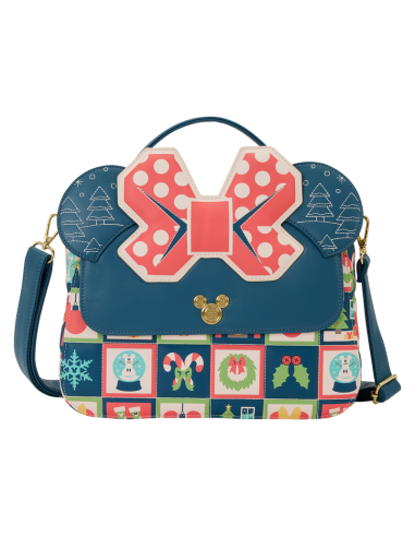 DISNEY - Mickey & Minnie "Holiday" - Sac bandoulière Loungefly 