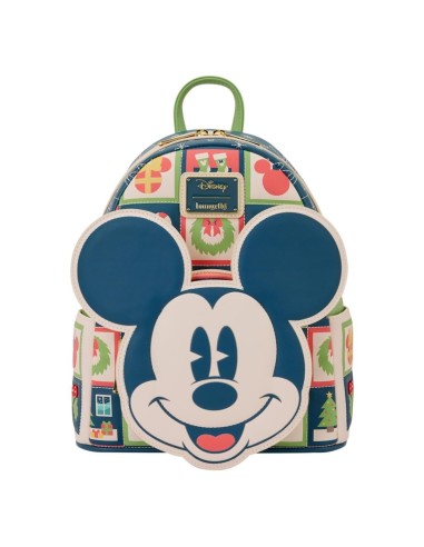 DISNEY - Mickey & Minnie "Holiday" - Mini Sac à Dos LoungeFly 