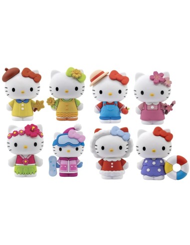 HELLO KITTY - Four Season Series -Assortiment 12 Fig. 7cm Blind Box 
