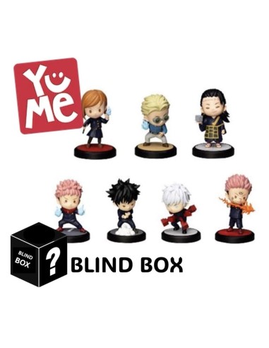 JUJUTSU KAISEN - Cursed Series - Assortiment 6 Figurines Blind Box 