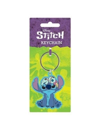 STITCH & SCRUMP - Porte-clés en PVC 