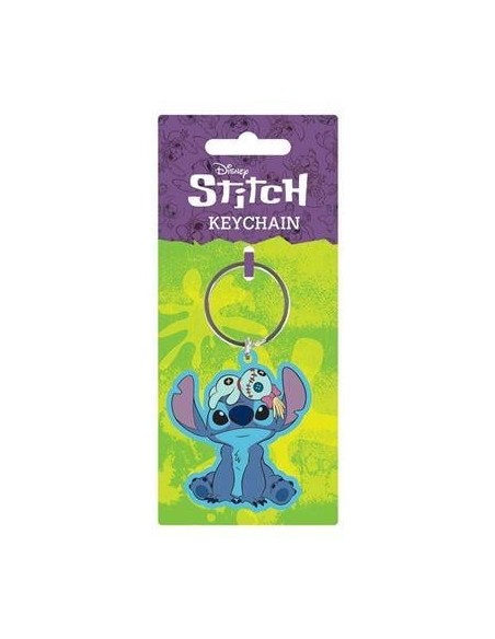 STITCH & SCRUMP - Porte-clés en PVC 
