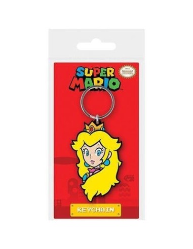 SUPER MARIO - Princesse Peach - Porte-clés en PVC 