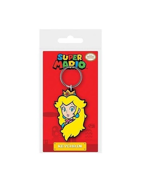 SUPER MARIO - Princesse Peach - Porte-clés en PVC 