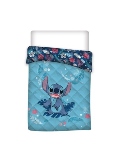 LILO & STITCH - Stitch "Bleu" - Couverture en Quilt 140x200cm 