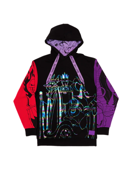 DISNEY - Villains - Hoodie Unisex Loungefly (XL) 