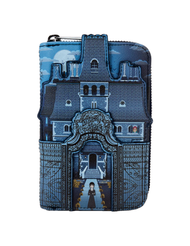 MERCREDI - Chateau Nevermore - Portefeuille LoungeFly 